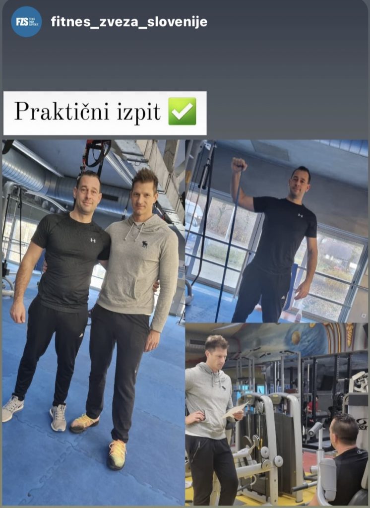 tečaj osebni trener - inštruktor fitnesa - inštruktor pilatesa - inštruktor skupinskih vadb - fitnes tečaji