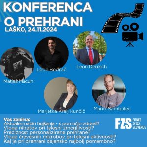 Konferenca o prehrani - zakup video vsebin